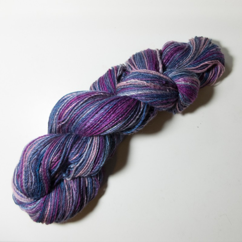 100g/428m merino/silk (dyed by Passe-Partout)