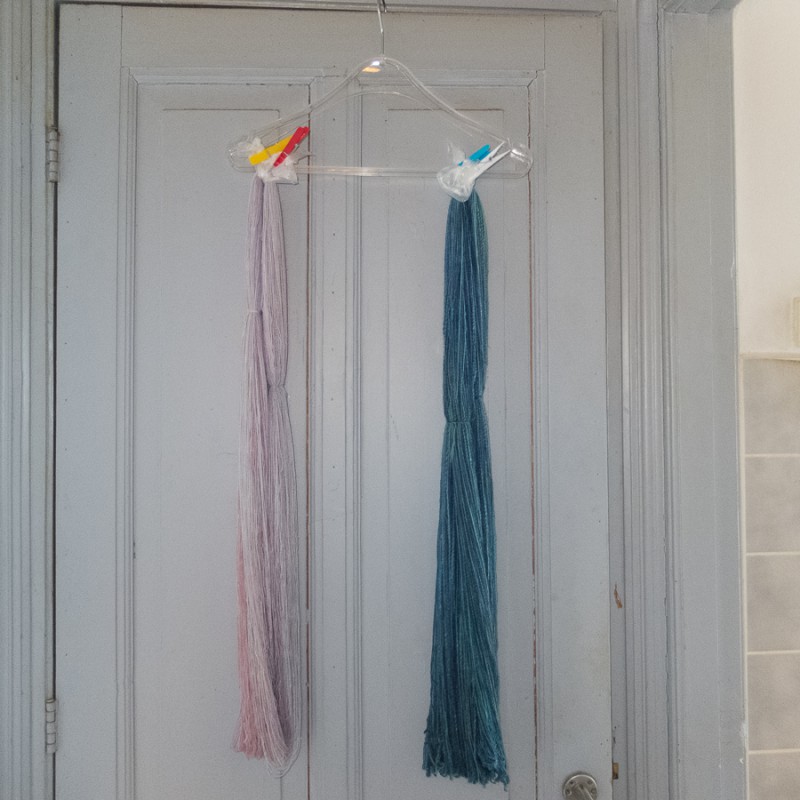 Drying skeins