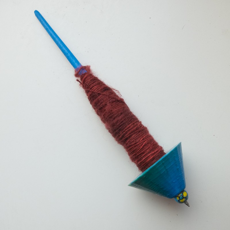 Supported spindle made by Pukkieplanta!