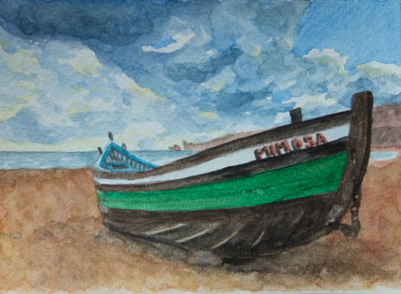 Sail away (10 x 15 cm postcard)