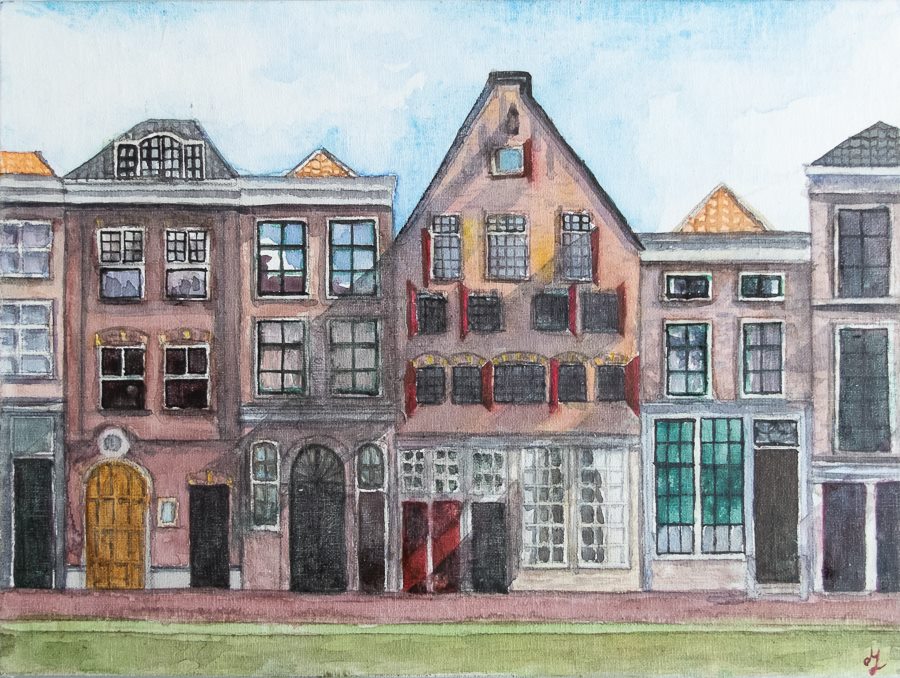 Delft (18 x 24 cm canvas)