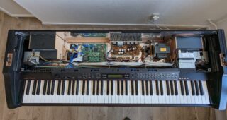 Fixing my digital piano